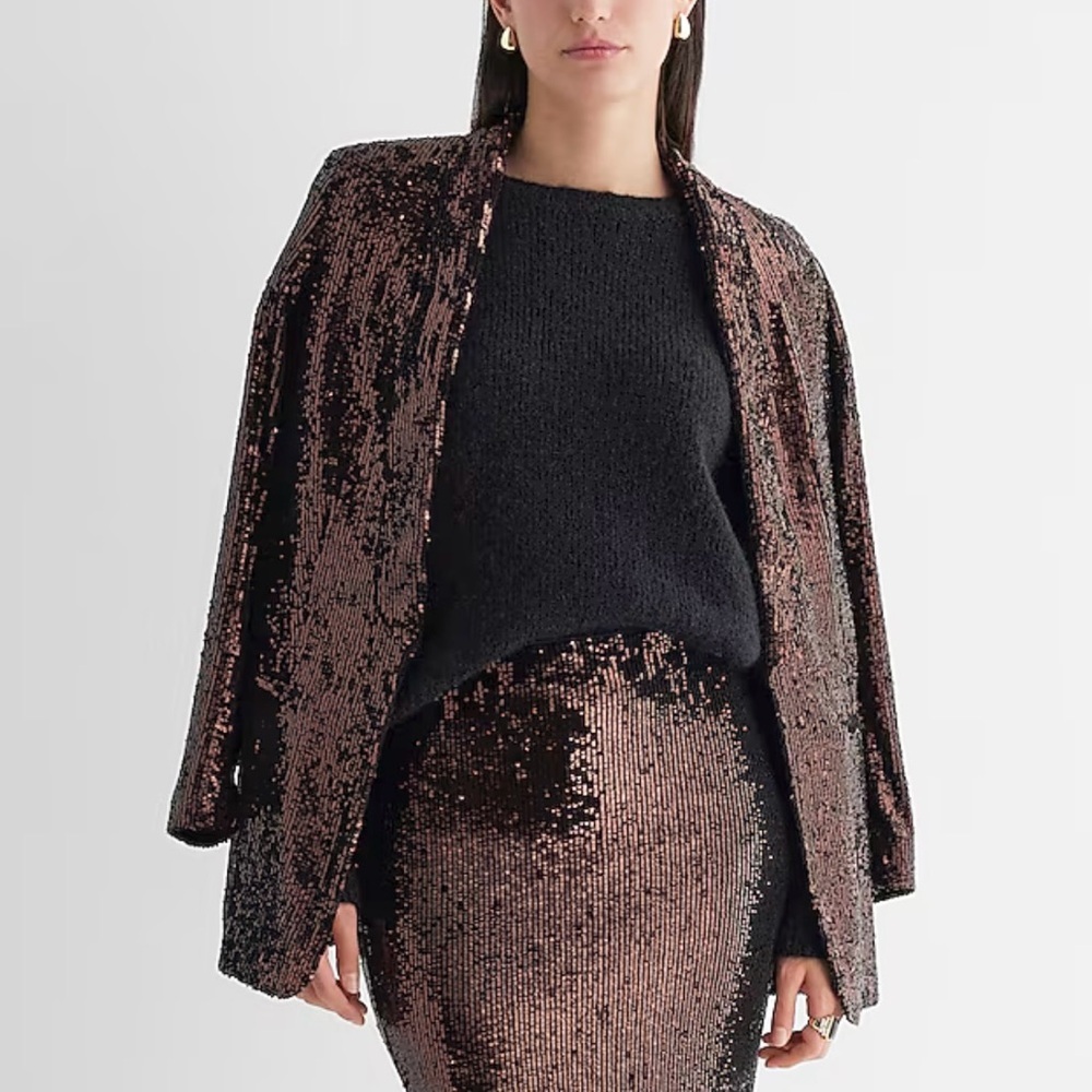 Sequin Embellished Jacket